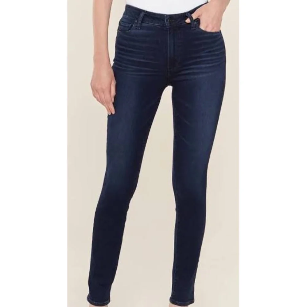 Paige | Verdugo Mid Rise Sleek Skinny Transcend Denim Ankle Jeans - Picture 13 of 13